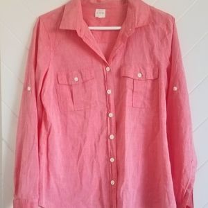 J. Crew the perfect shirt in poplin